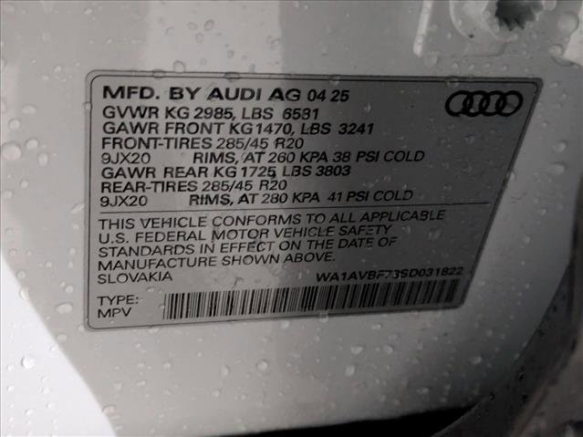 Certified 2025 Audi Q7 3.0T Premium w/ Convenience Package image 16