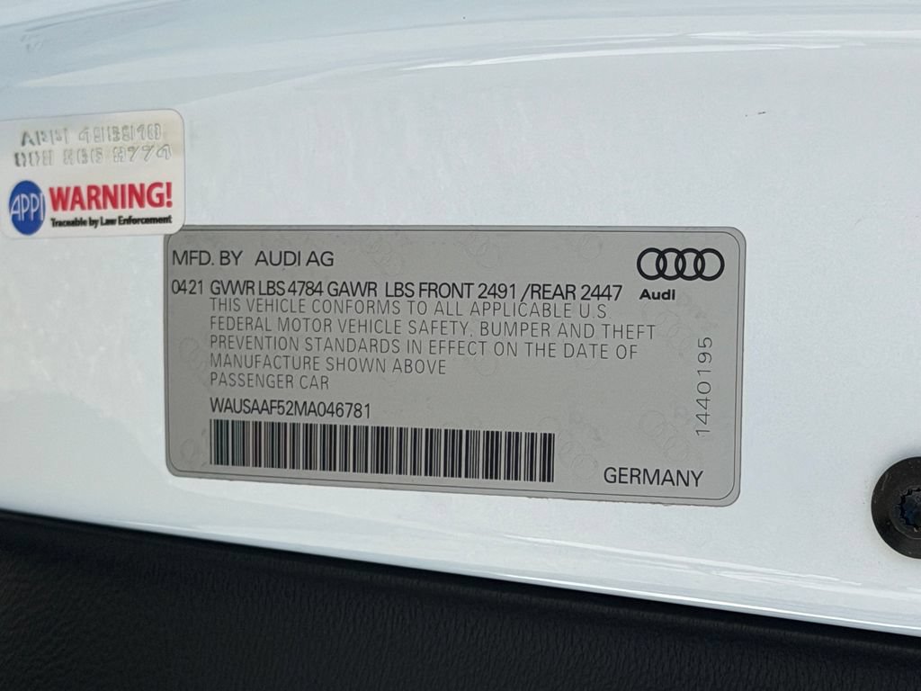 Used 2021 Audi A5 2.0T Premium w/ Convenience Package AWD/4WD image 28