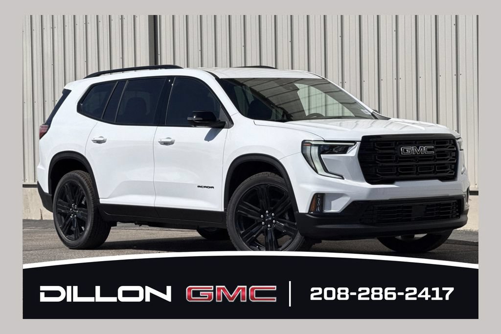 New 2027 GMC Acadia Elevation w/ Black Edition