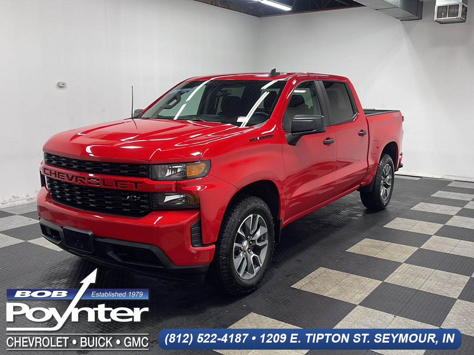 Used 2022 Chevrolet Silverado 1500 Custom w/ LPO, Dark Essentials Package
