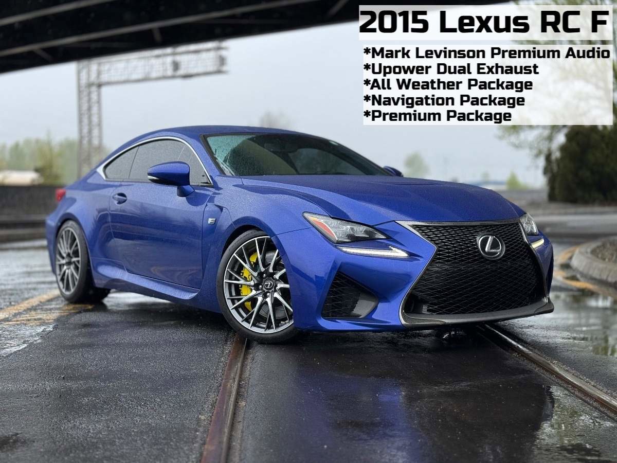 Used 2015 Lexus RC F w/ Premium Package image 1
