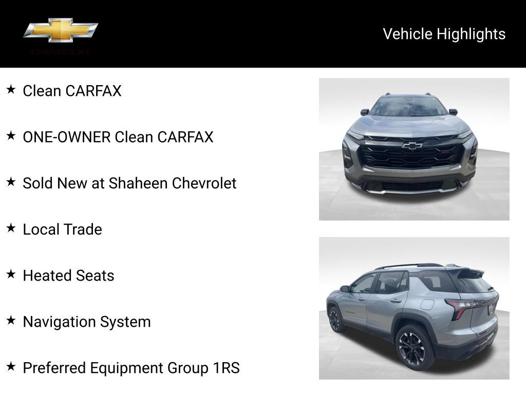 Used 2025 Chevrolet Equinox RS w/ Safety and Technology Package FWD image 18