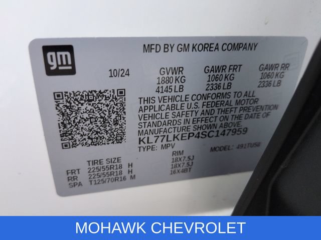 Certified 2025 Chevrolet Trax ACTIV w/ Sunroof Package FWD image 33
