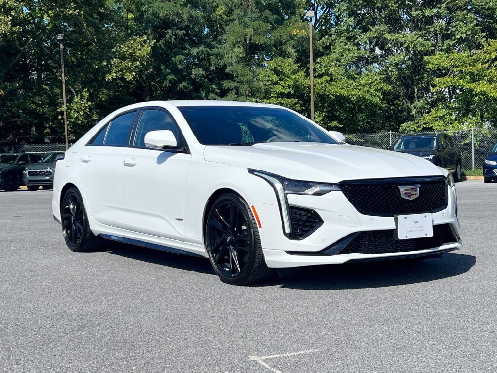 Certified 2024 Cadillac CT4 V w/ LPO, Blue Accent Package