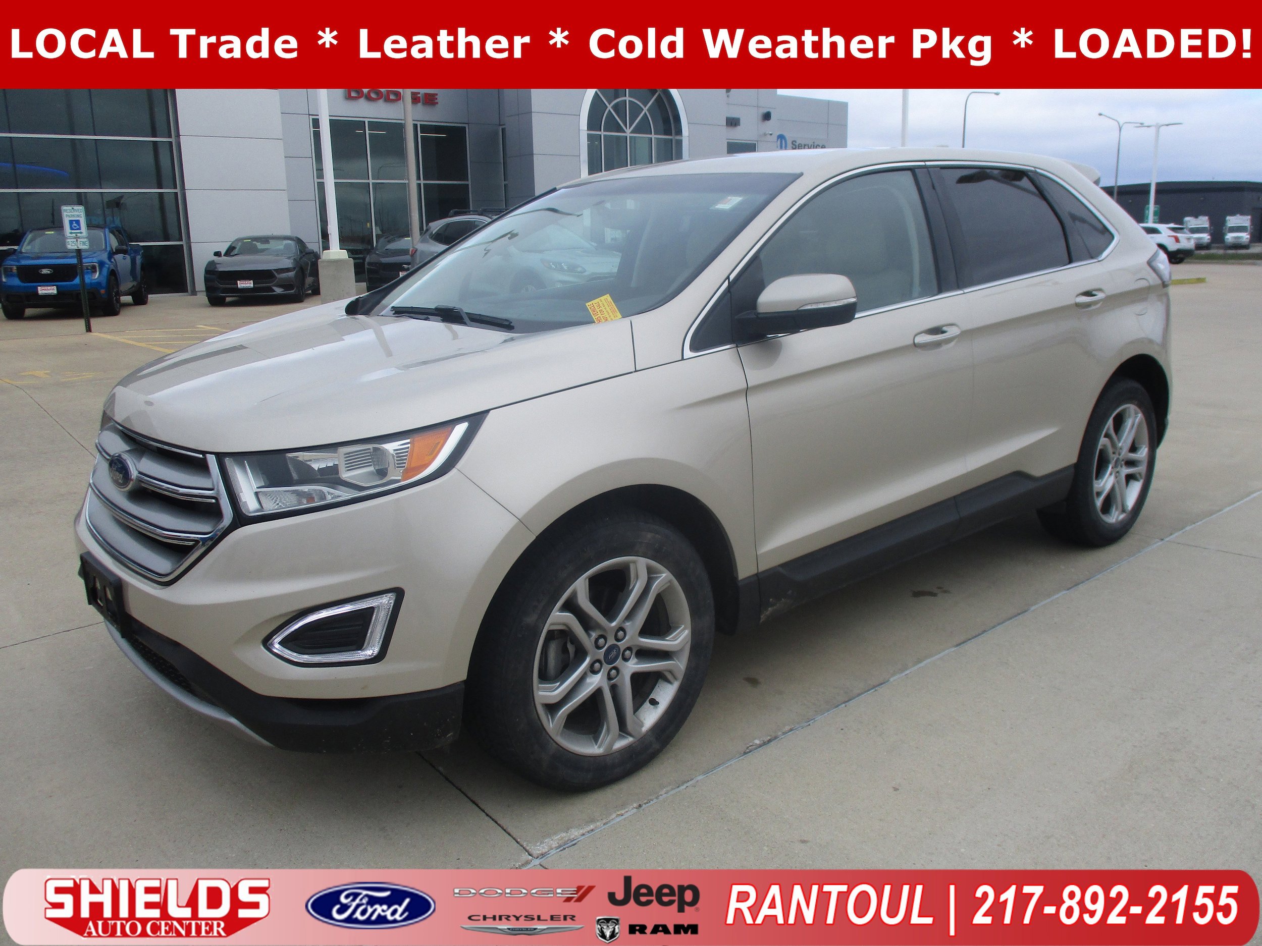 Used 2017 Ford Edge Titanium w/ Cold Weather Package