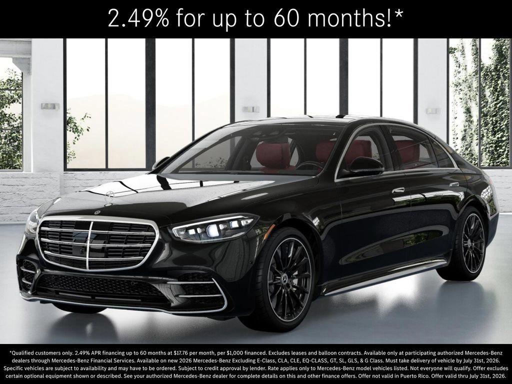 New 2026 Mercedes-Benz S 580 4MATIC Sedan image 1