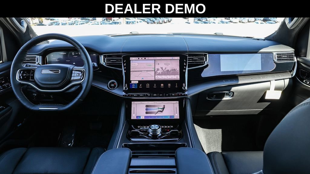 New 2025 Jeep Grand Wagoneer L Series II Obsidian w/ Quick Order Packagew 28T image 12