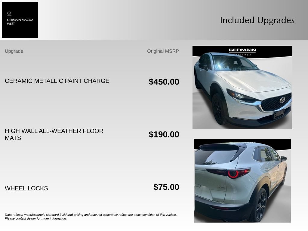 Used 2024 MAZDA CX-30 AWD 2.5 S w/ Select Sport Pkg image 10