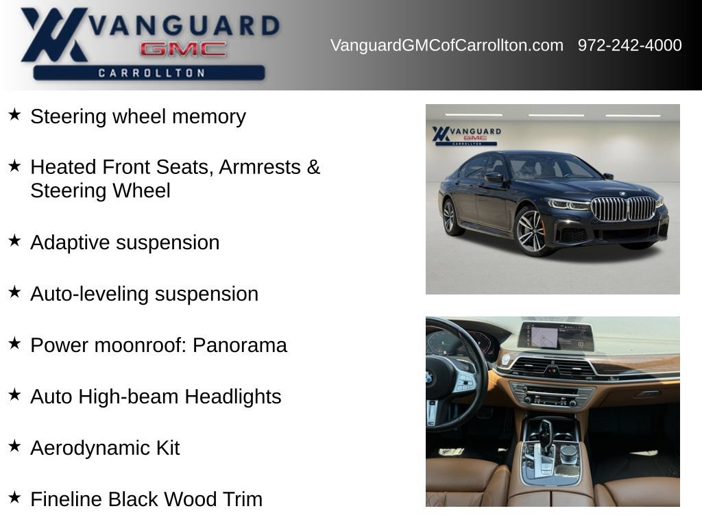 Used 2022 BMW 750i xDrive w/ M Sport Package AWD/4WD image 12