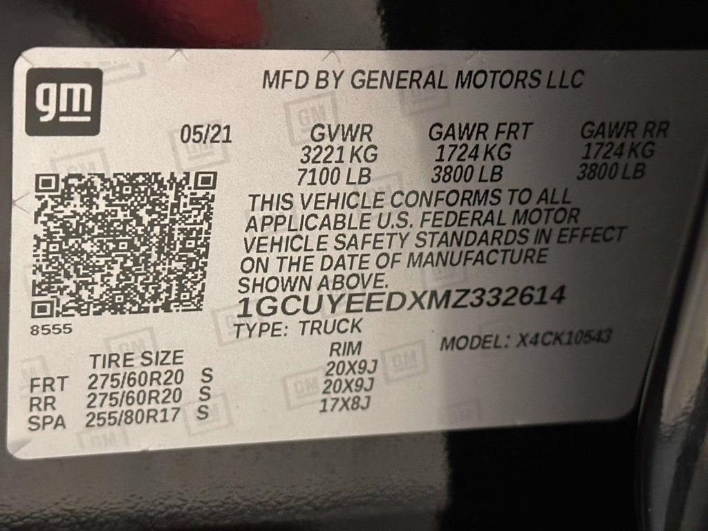 Certified 2021 Chevrolet Silverado 1500 RST w/ All Star Edition Plus AWD/4WD image 33