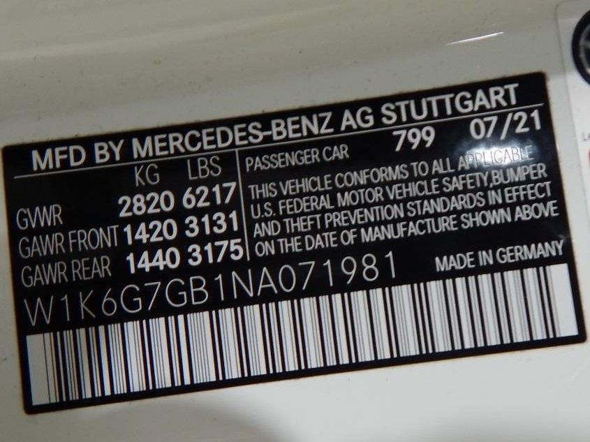 Used 2022 Mercedes-Benz S 580 4MATIC Sedan image 13