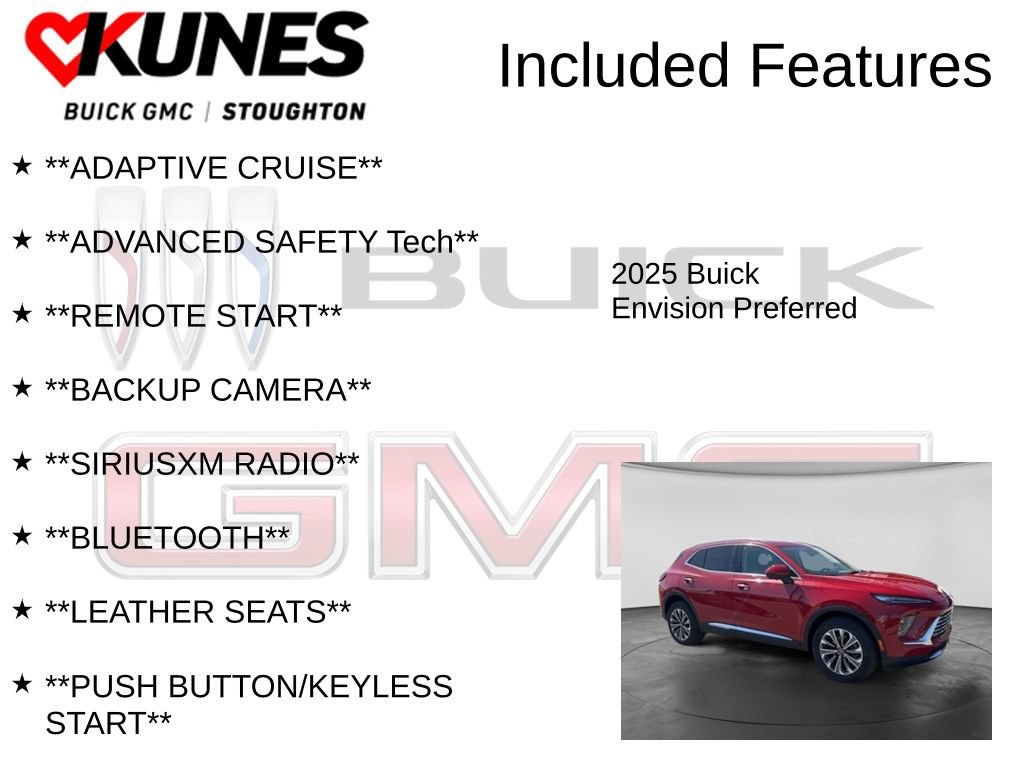 New 2025 Buick Envision Preferred AWD/4WD image 2