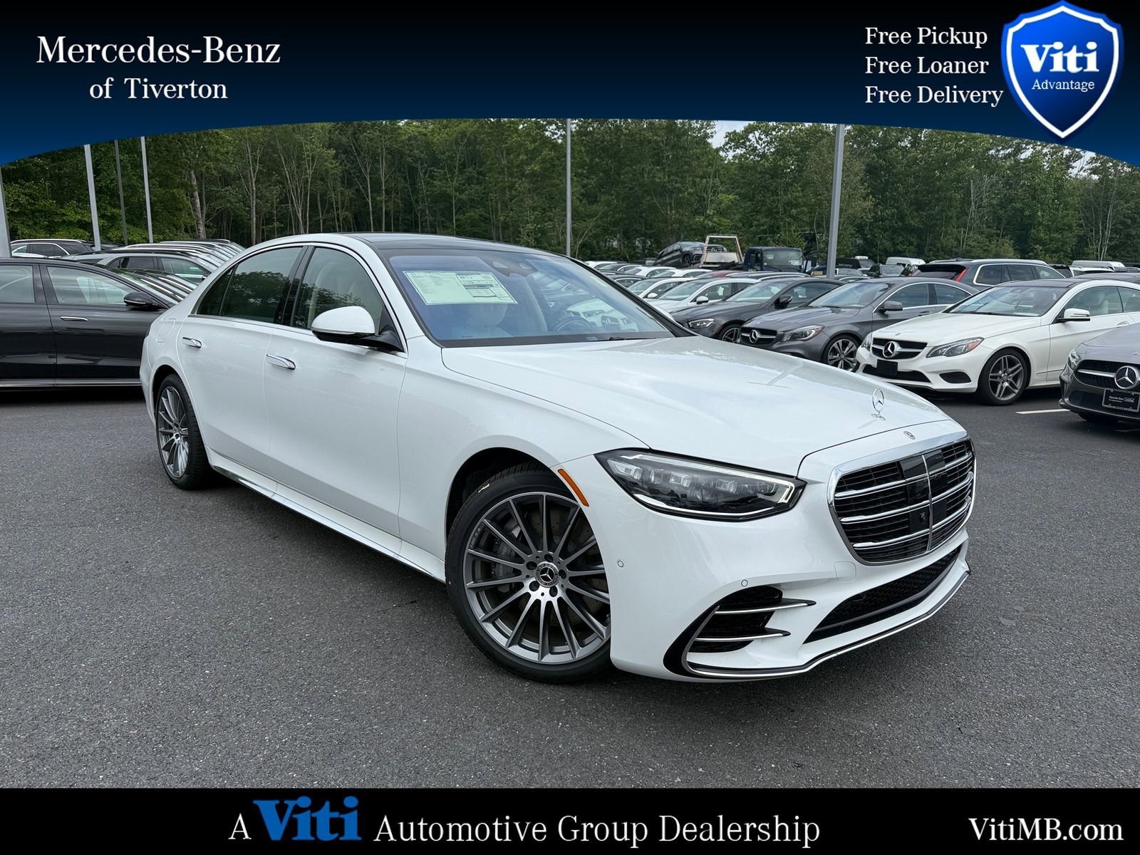 New 2025 Mercedes-Benz S 580 4MATIC Sedan image 1