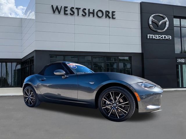Certified 2024 MAZDA MX-5 Miata Grand Touring w/ Weather Package RWD image 1