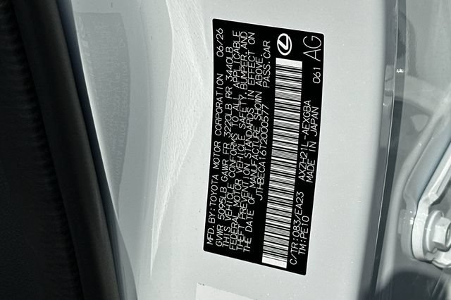 New 2026 Lexus ES 350h w/ Convenience Package FWD image 22