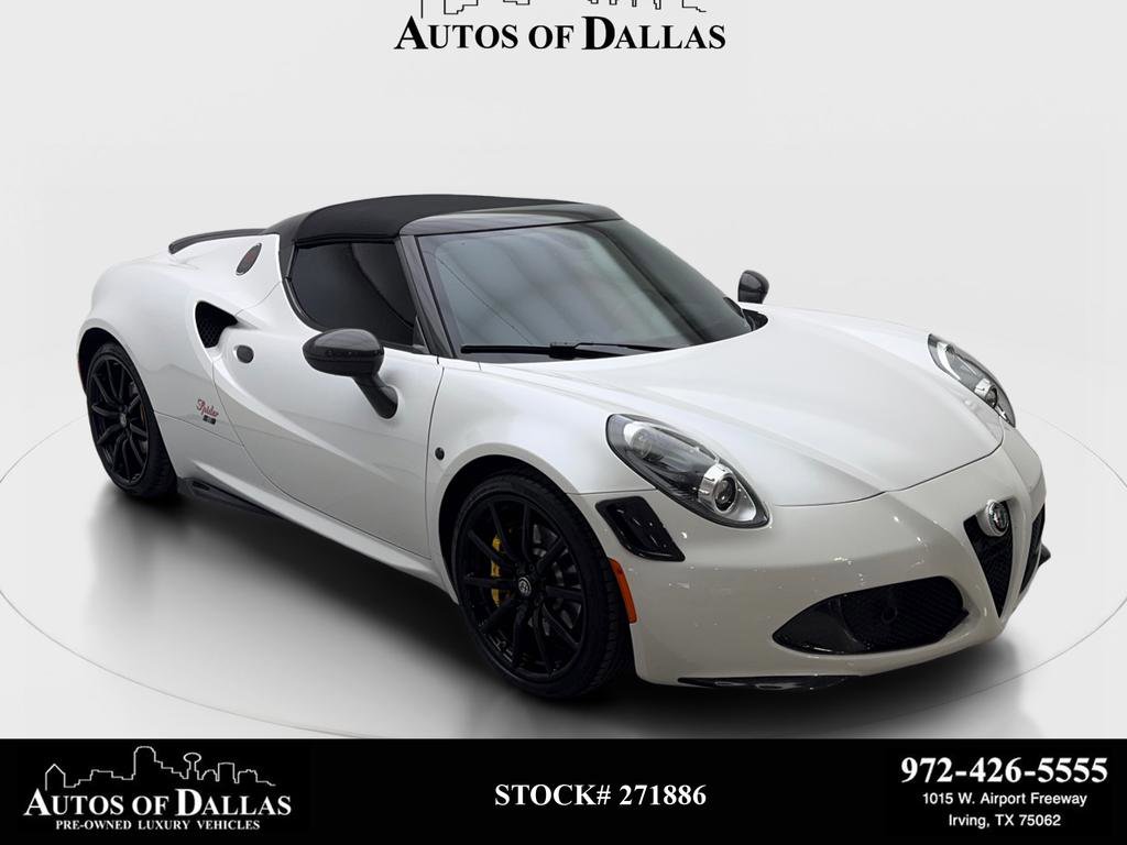 Used 2018 Alfa Romeo 4C Base image 1