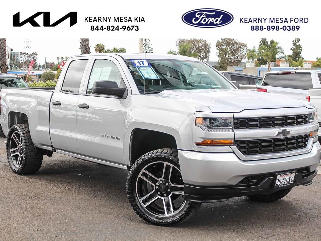 Used 2017 Chevrolet Silverado 1500 Custom w/ LPO, Black Pack
