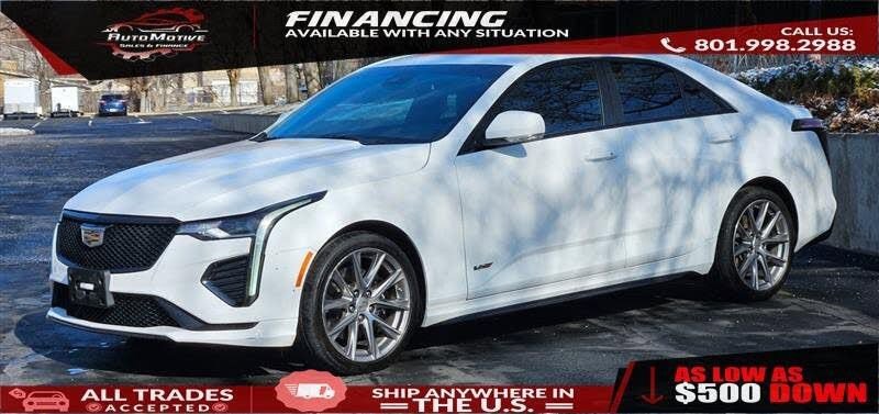 Used 2020 Cadillac CT4 V w/ Climate Package AWD/4WD image 1