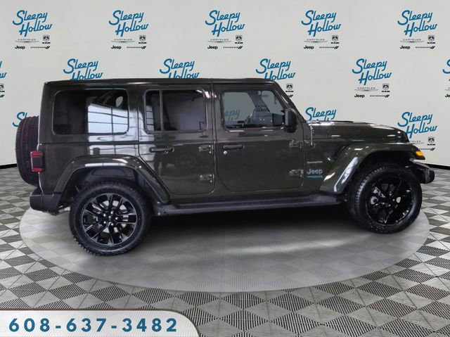 Used 2022 Jeep Wrangler Unlimited Sahara 4xe w/ Cold Weather Group image 4
