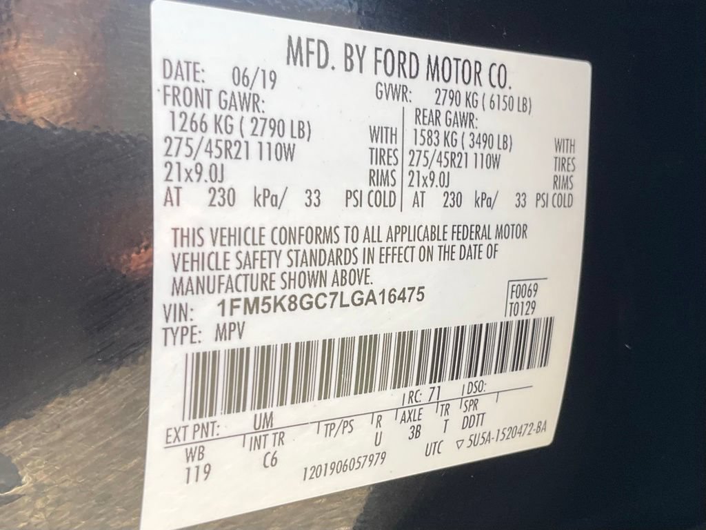 Used 2020 Ford Explorer ST w/ ST Street Pack AWD/4WD image 47