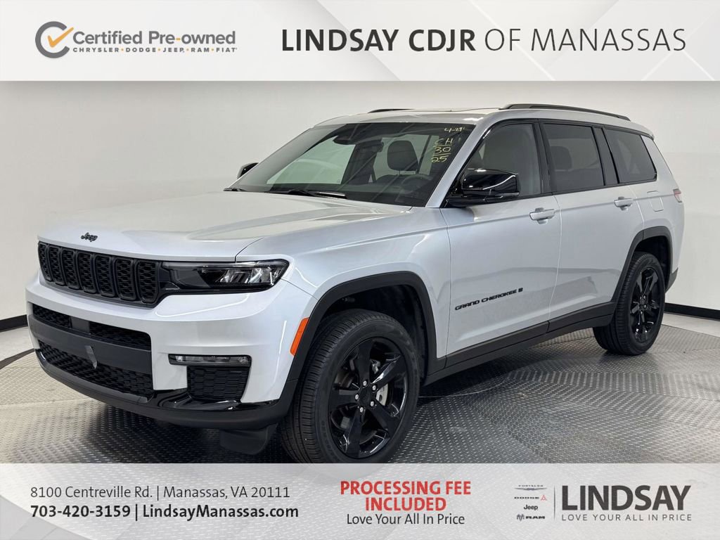 Certified 2025 Jeep Grand Cherokee L Limited w/ Black Appearance Package AWD/4WD image 5