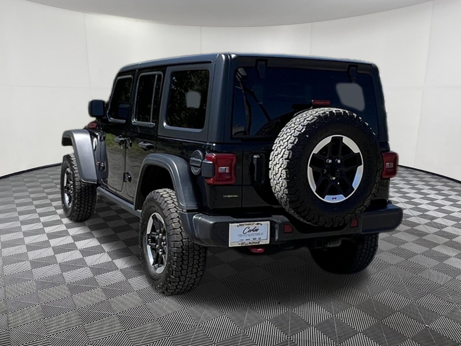 Used 2021 Jeep Wrangler Unlimited Rubicon w/ Uconnect 4C Nav & Sound Group AWD/4WD image 4