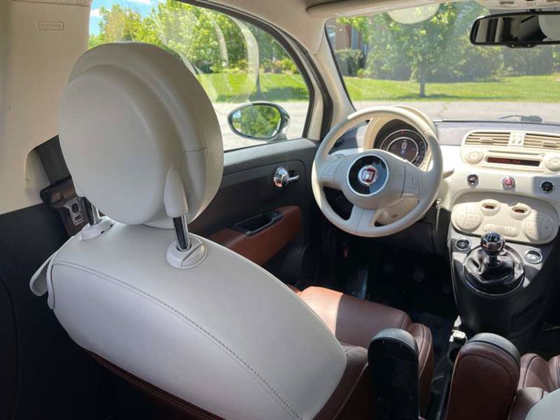 Used 2015 FIAT 500 Lounge w/ Luxury Leather Package FWD image 31