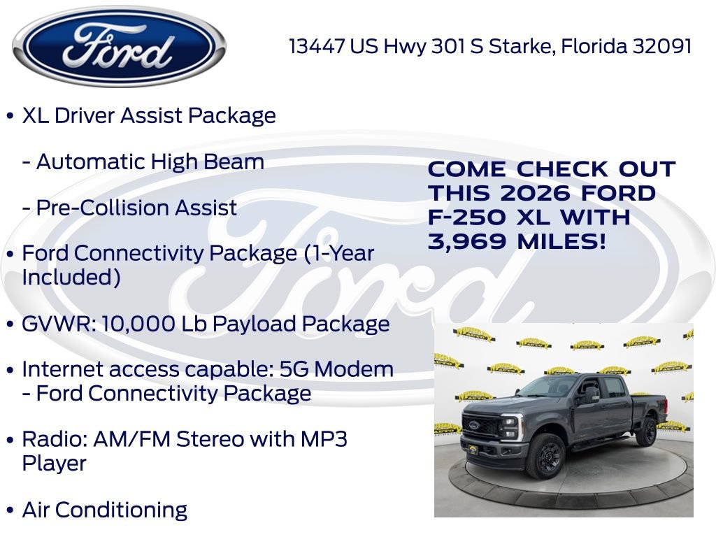 New 2026 Ford F250 XL w/ STX Appearance Package AWD/4WD image 25