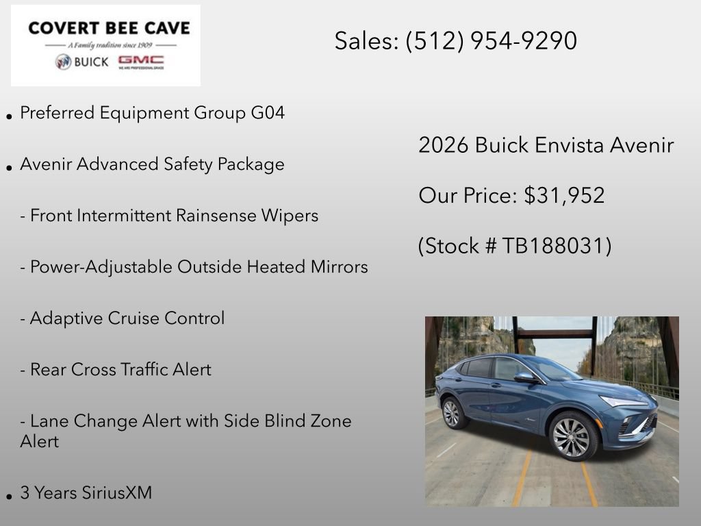New 2026 Buick Envista Sport Touring FWD image 6