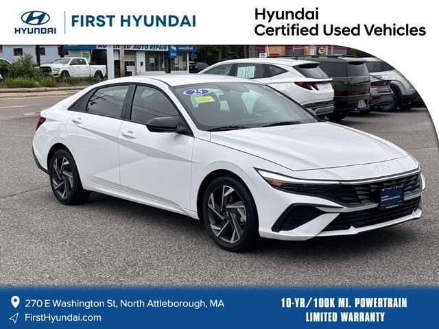 Certified 2025 Hyundai Elantra Sport FWD image 1