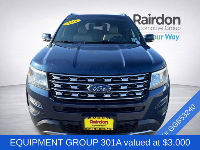 Used 2016 Ford Explorer Limited w/ Equipment Group 301A image 2
