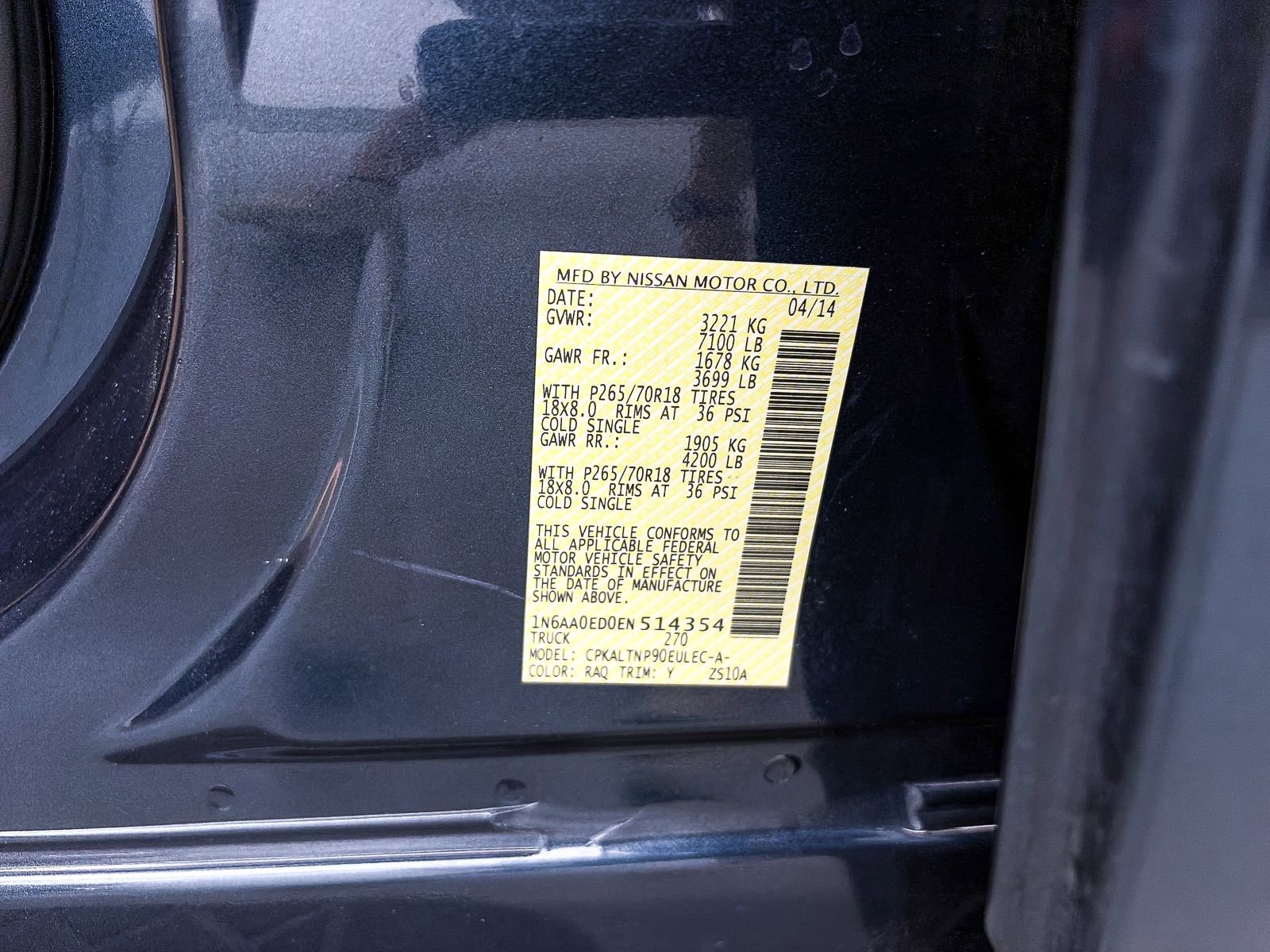 Used 2014 Nissan Titan SV w/ SV Premium Utility Package image 27