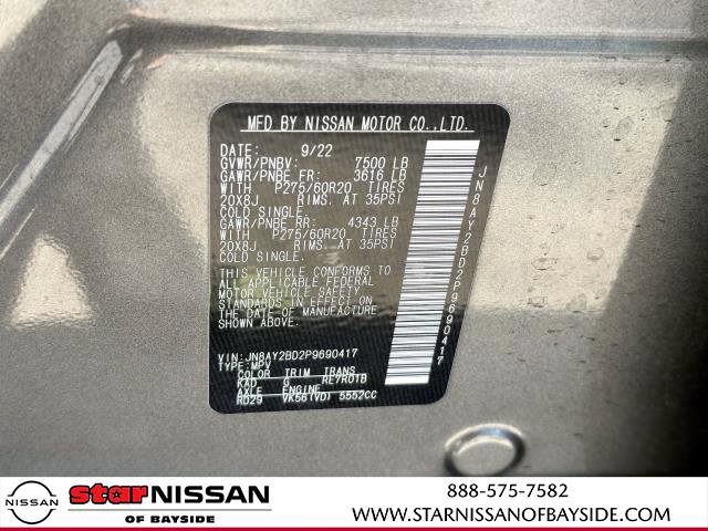 Certified 2023 Nissan Armada SL w/ Cargo Package image 15