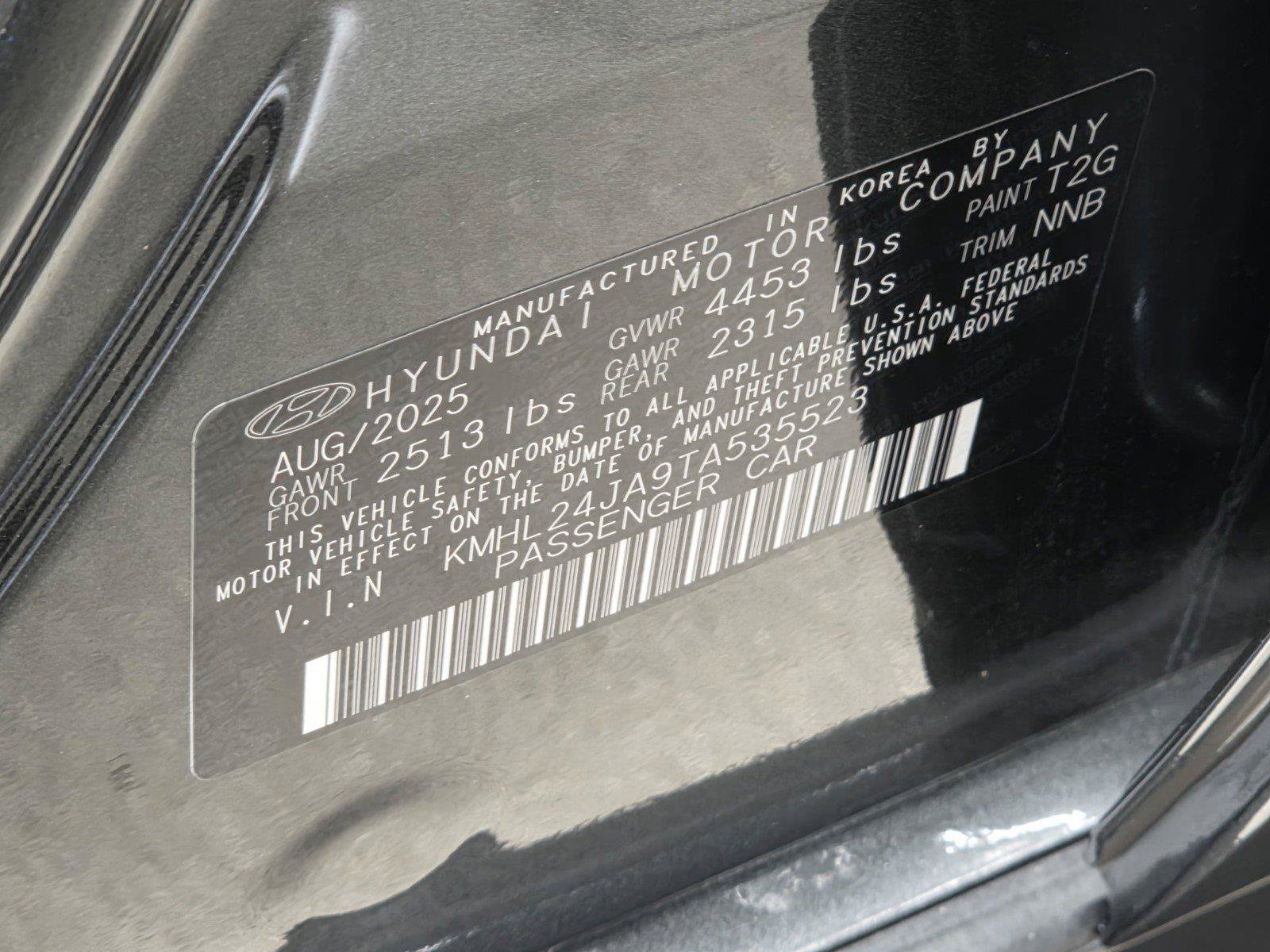 Certified 2026 Hyundai Sonata SE FWD image 35