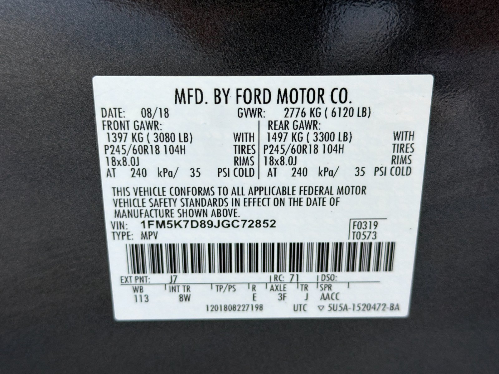 Used 2018 Ford Explorer XLT FWD image 27