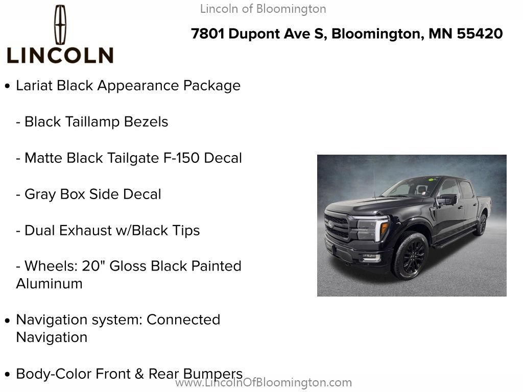 Used 2024 Ford F150 Lariat AWD/4WD image 9