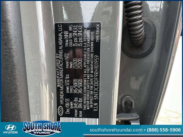 Certified 2024 Hyundai Santa Cruz Night image 18