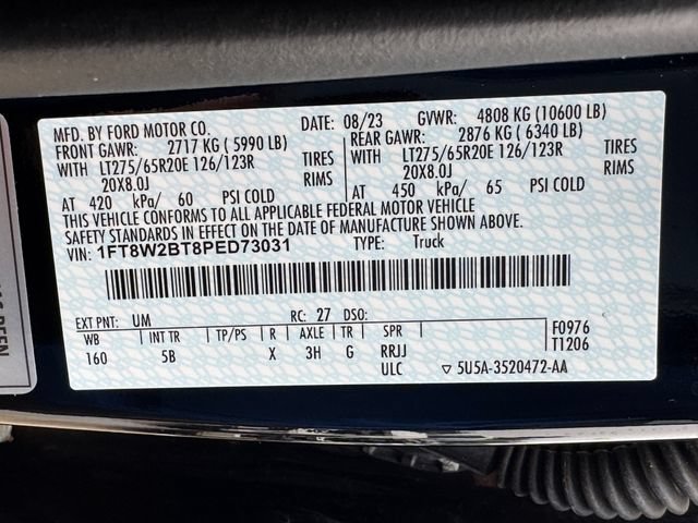 Used 2023 Ford F250 Lariat w/ Lariat Ultimate Package AWD/4WD image 32