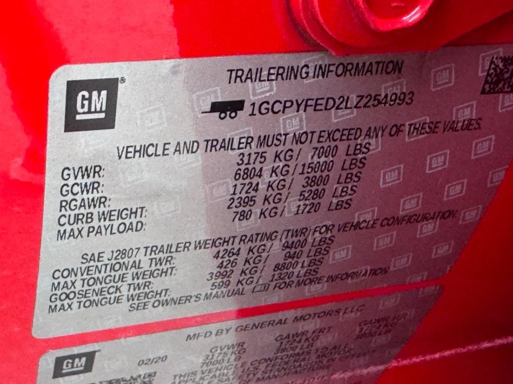 Used 2020 Chevrolet Silverado 1500 LT Trail Boss AWD/4WD image 45
