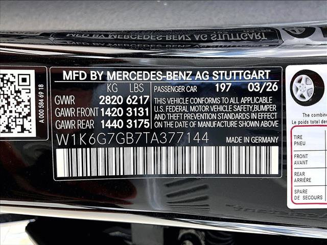 New 2026 Mercedes-Benz S 580 4MATIC Sedan image 15