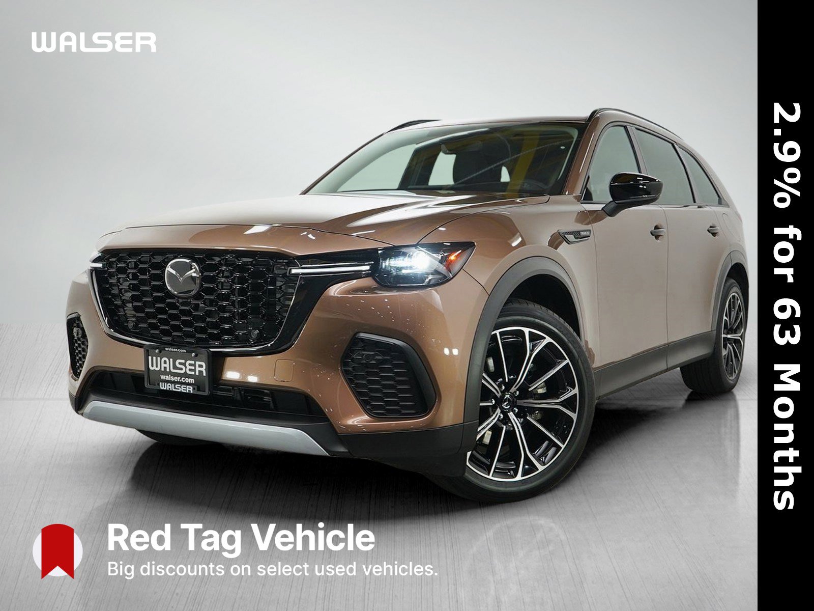 Certified 2025 MAZDA CX-70 Plug-In Hybrid w/ Premium Pkg image 1