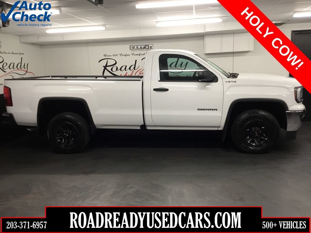 Used 2018 GMC Sierra 1500 4x4 Regular Cab w/ Sierra Convenience Package image 1