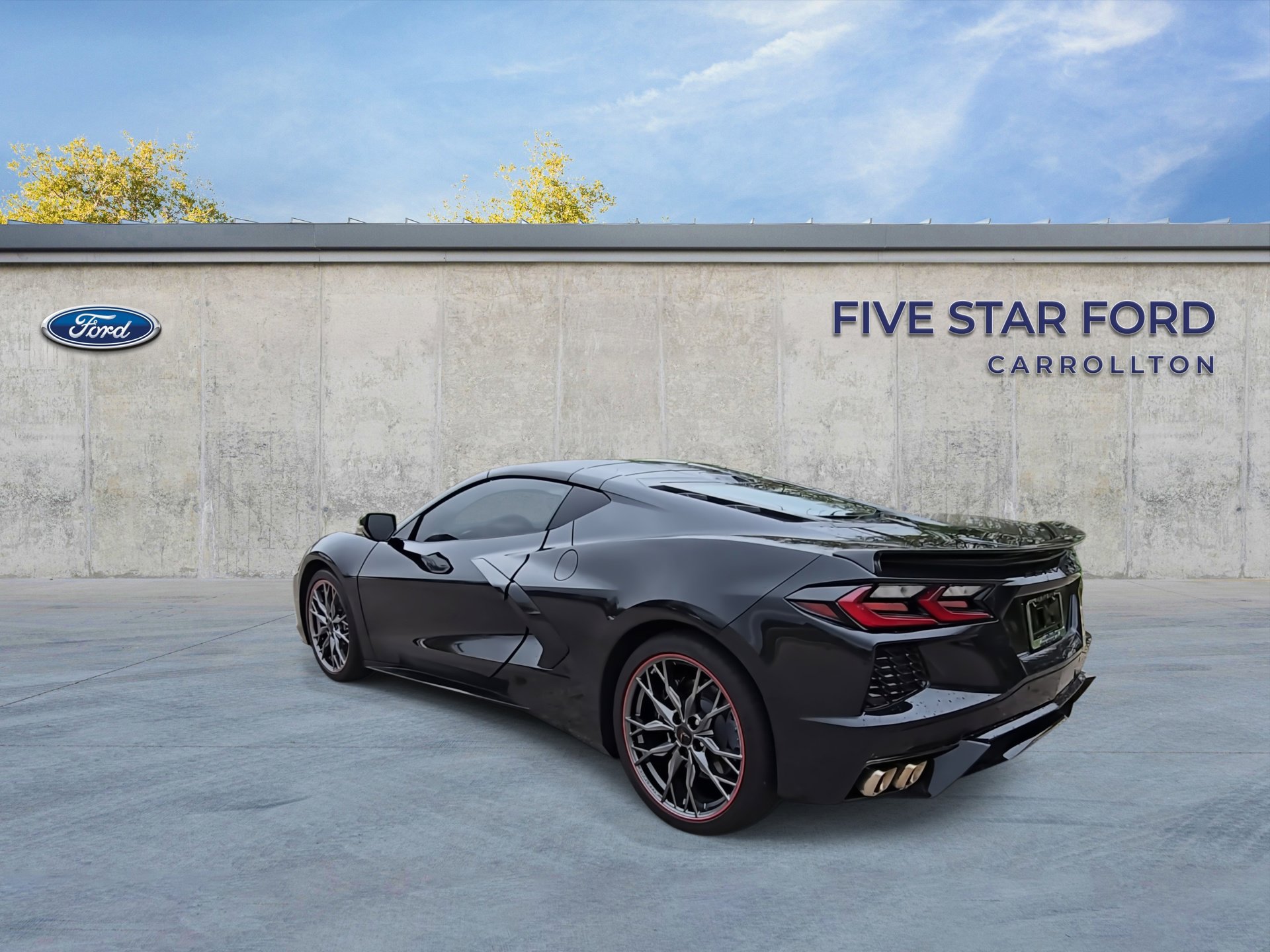 Used 2024 Chevrolet Corvette Stingray Preferred Cpe w/ Body-Color Dual Roof Package RWD image 6