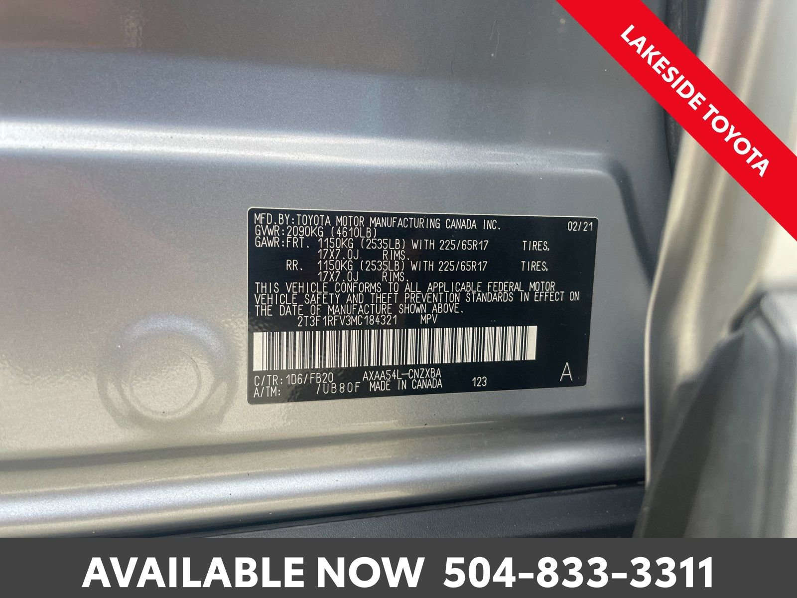 Used 2021 Toyota RAV4 LE image 38