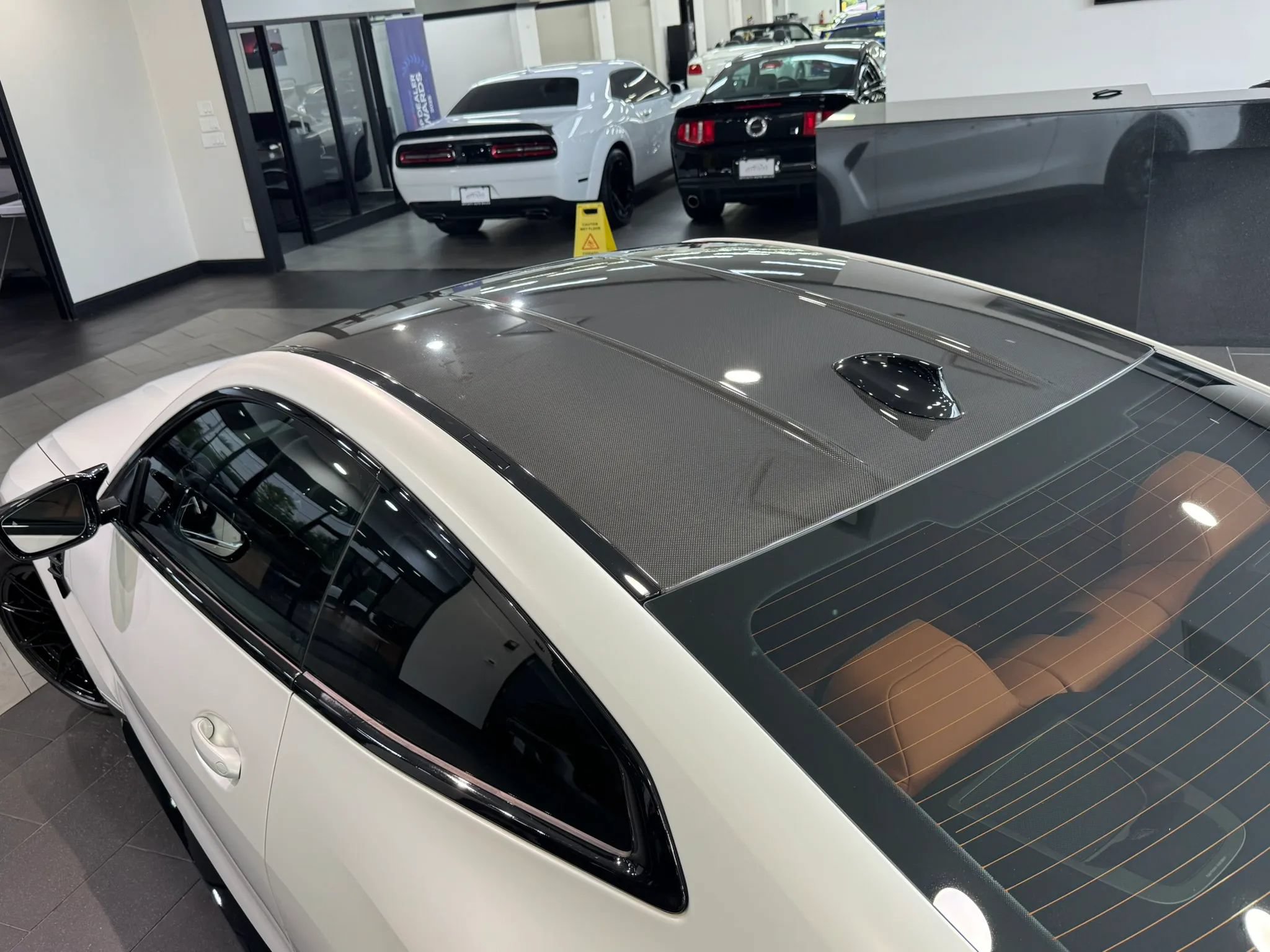 Used 2021 BMW M4 Competition w/ M Carbon Exterior Package RWD image 12