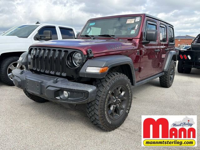 Used 2022 Jeep Wrangler Unlimited Willys