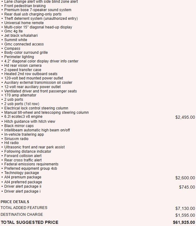 Used 2019 GMC Sierra 1500 AT4 w/ AT4 Premium Package image 8