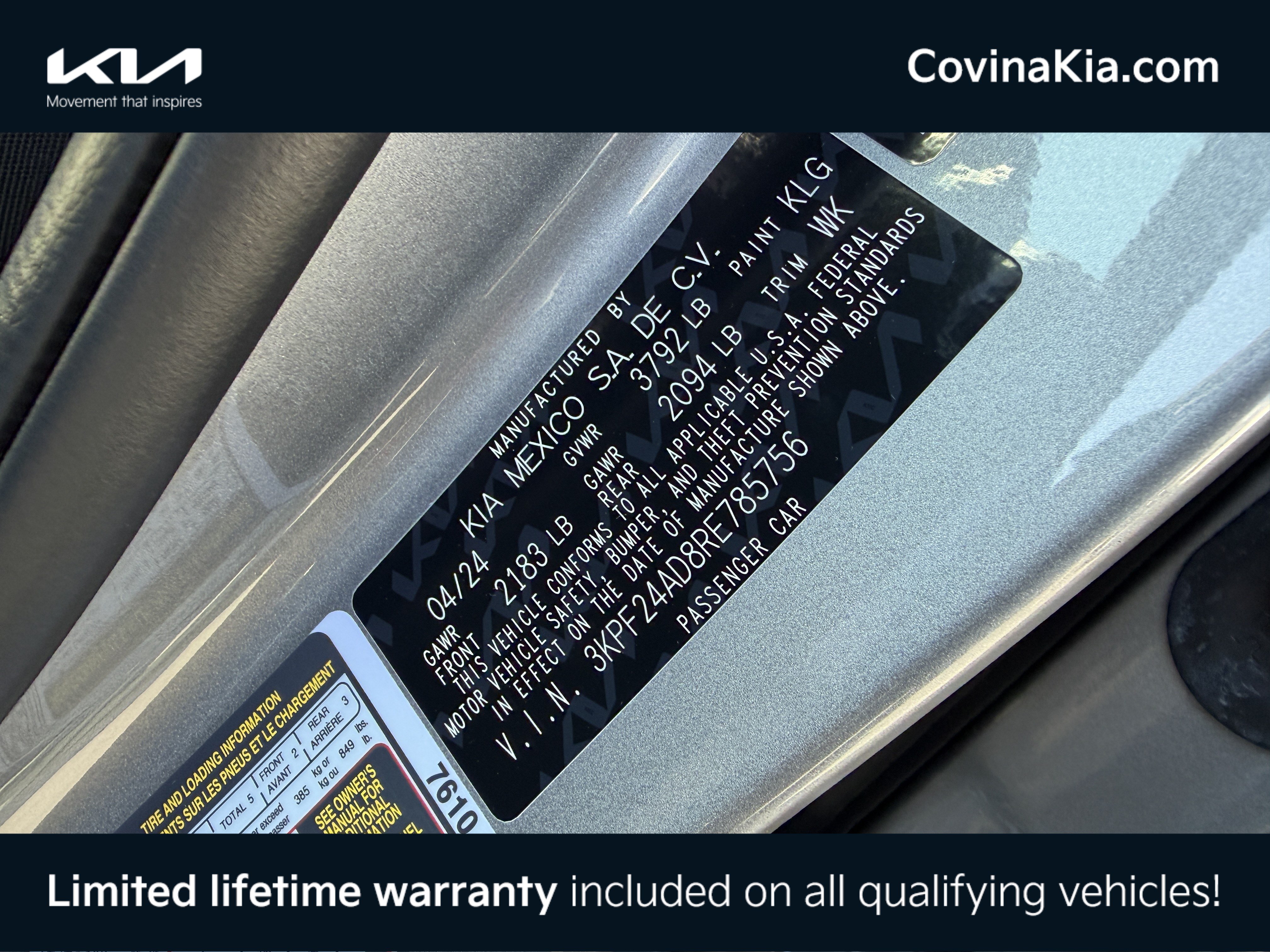 Certified 2024 Kia Forte LXS FWD image 27