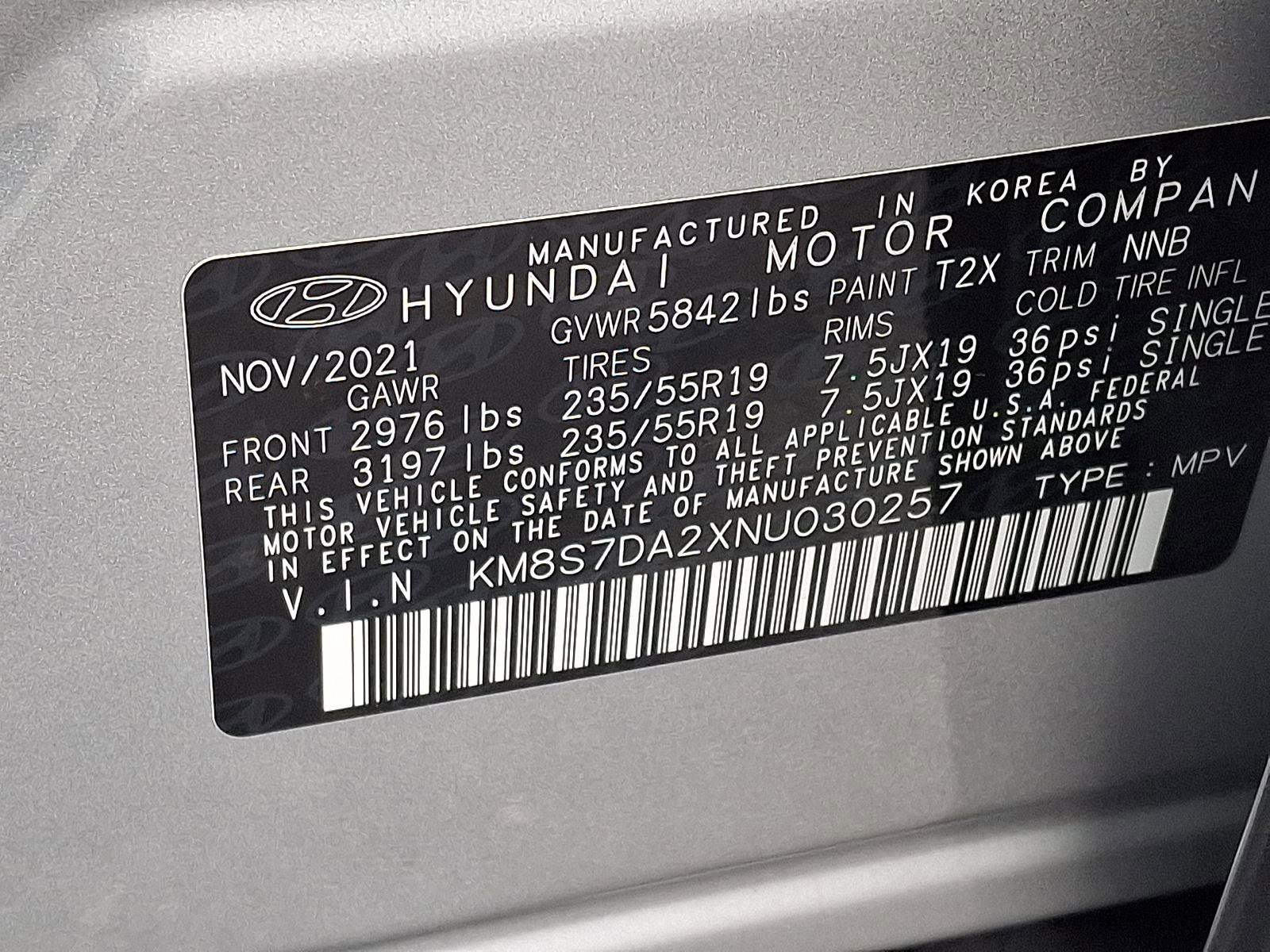 Used 2022 Hyundai Santa Fe Limited w/ Cargo Package image 26