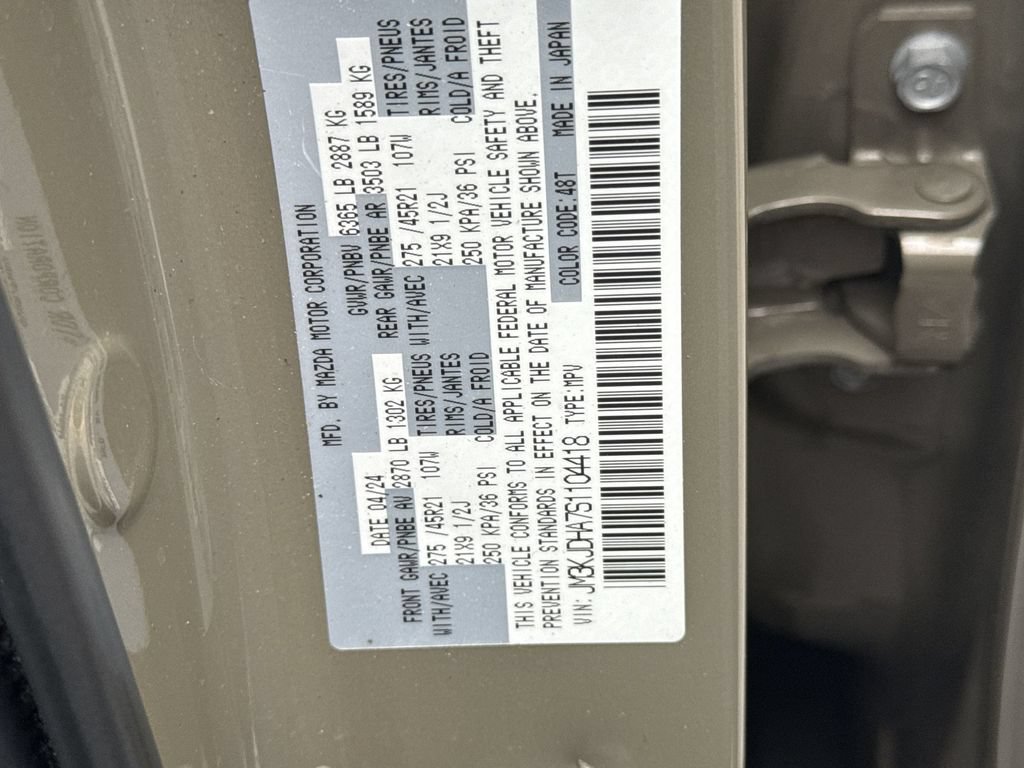 Used 2025 MAZDA CX-70 Plug-In Hybrid w/ Premium Pkg AWD/4WD image 27